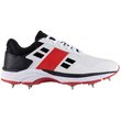 Velocity 4.0 Spike Shoes - White/Red/Black