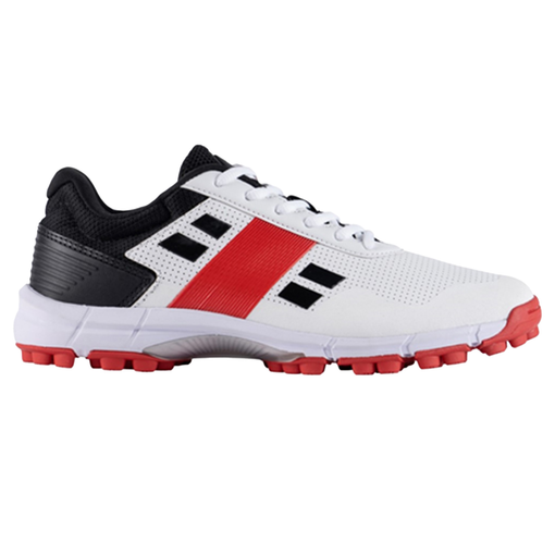 Velocity Rubber Shoes - White/Red/Black
