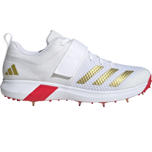 AdiPower Vector Spike Shoes - White/Gold/Red