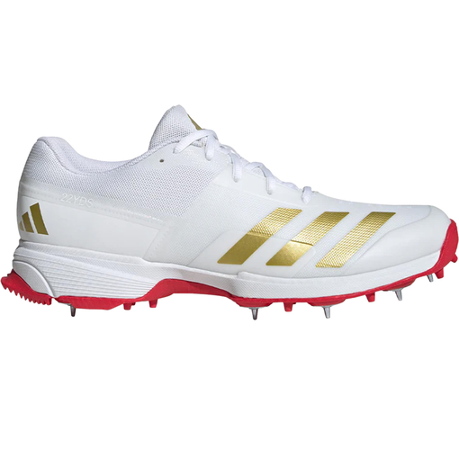 SL22 YDS Spike Shoes - White/Gold/Red