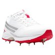 Velocity 5.0 Spike Shoes - White/White/Red