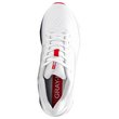 Velocity 5.0 Spike Shoes - White/White/Red