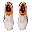 350 Not Out FF Men's Spike Shoes - White/Midnight/Shocking Orange