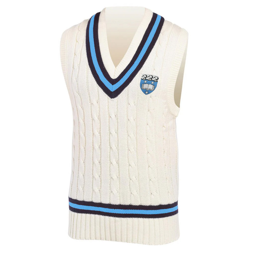 Sleeveless Sweater with Logo