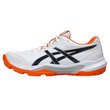 Gel Peake 3 Men's Rubber Shoes - White/Midnight/Shocking Orange