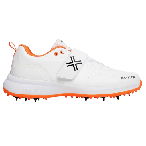 XPF-P6 Bowling Spike Shoes - White/Orange