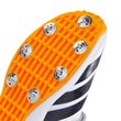 AdiPower Vector Spike Shoes - White/Onyx/Tangerine