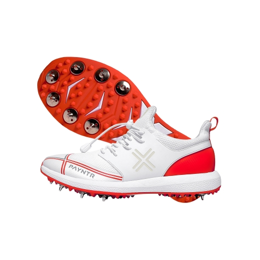 X Junior Spike Shoes - Red (UK Sizing) 