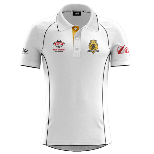 Short Sleeve White Playing Shirt