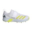 Adipower Vector Spike Shoes - White/Yellow/Teal